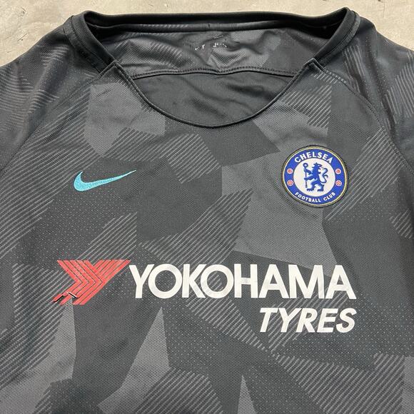 CHELSEA 2017/2018 THIRD FOOTBALL SHIRT NIKE SOCCER JERSEY SIZE SMALL YOUTH Girls - Picture 5 of 8